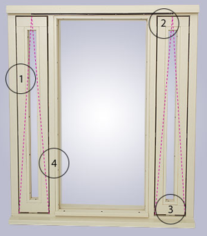 Flush Casement Top Hung